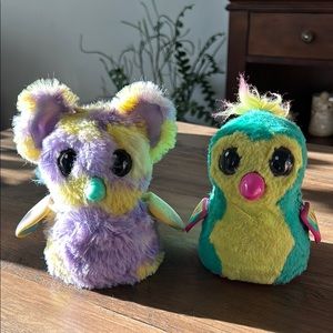 Set of 2 Hatchimals interactive toy